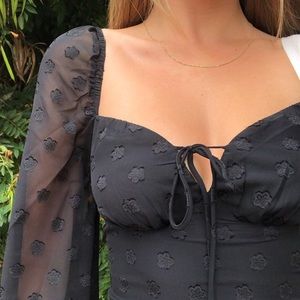 Verge Girl black mini dress